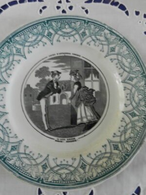 Assiette parlante (Sarreguemines)