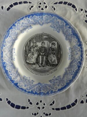 Assiette parlante (Longwy)