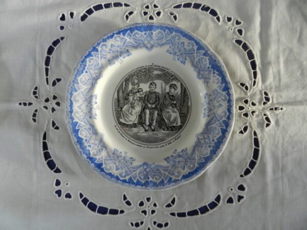 Assiette parlante (Longwy)